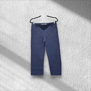 Betabrand Navy Boot Cut Pants